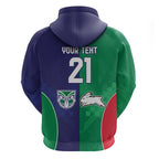 Custom Warriors-Rabbitohs Hoodie Together Sporty Style