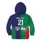 Custom Warriors-Rabbitohs Kid Hoodie Together Sporty Style