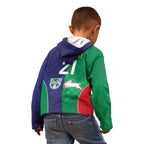 Custom Warriors-Rabbitohs Kid Hoodie Together Sporty Style