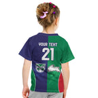 Custom Warriors-Rabbitohs Kid T Shirt Together Sporty Style