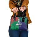 Custom Warriors-Rabbitohs Shoulder Handbag Together Sporty Style