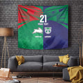 Custom Warriors-Rabbitohs Tapestry Together Sporty Style