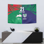 Custom Warriors-Rabbitohs Tapestry Together Sporty Style
