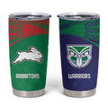 Custom Warriors-Rabbitohs Tumbler Cup Together Sporty Style