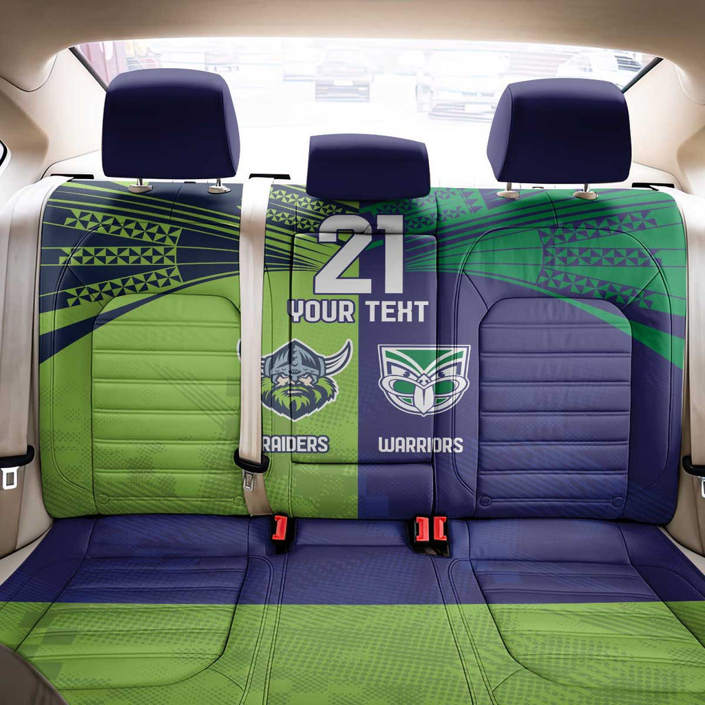 Custom Warriors-Raiders Back Car Seat Cover Together Sporty Style