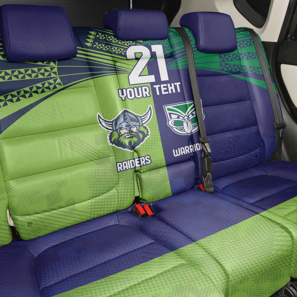 Custom Warriors-Raiders Back Car Seat Cover Together Sporty Style