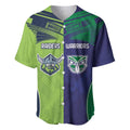 Custom Warriors-Raiders Baseball Jersey Together Sporty Style