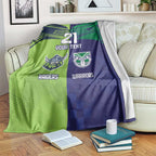 Custom Warriors-Raiders Blanket Together Sporty Style