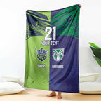 Custom Warriors-Raiders Blanket Together Sporty Style