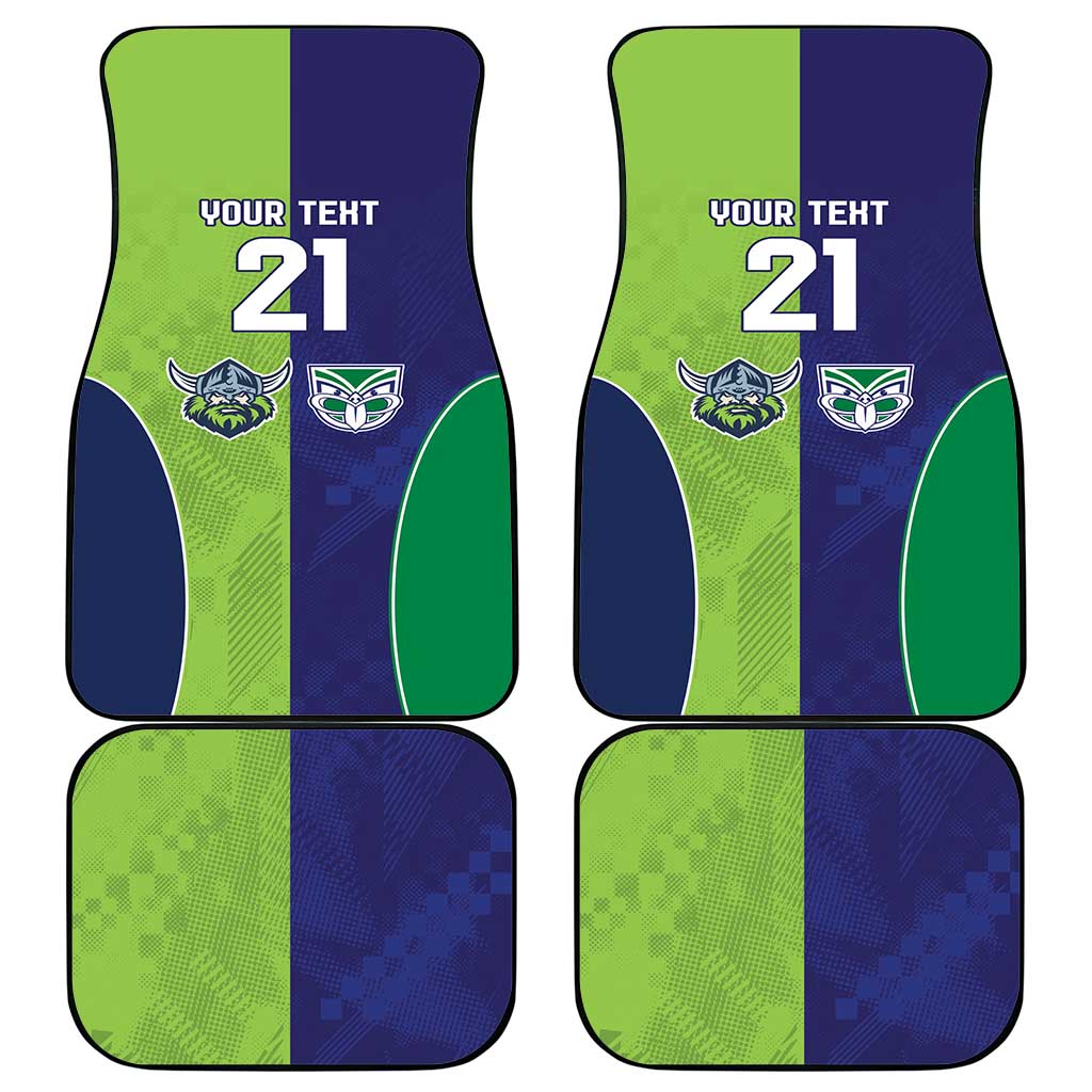 Custom Warriors-Raiders Car Mats Together Sporty Style