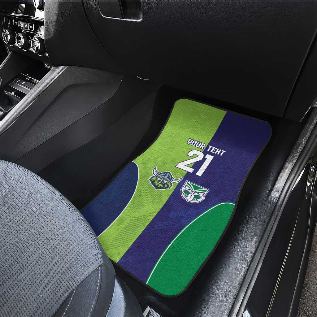Custom Warriors-Raiders Car Mats Together Sporty Style