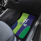 Custom Warriors-Raiders Car Mats Together Sporty Style
