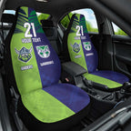 Custom Warriors-Raiders Car Seat Cover Together Sporty Style
