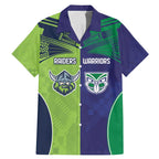 Custom Warriors-Raiders Family Matching Mermaid Dress and Hawaiian Shirt Together Sporty Style