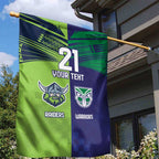 Custom Warriors-Raiders Garden Flag Together Sporty Style