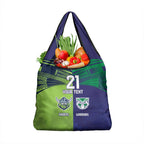 Custom Warriors-Raiders Grocery Bag Together Sporty Style
