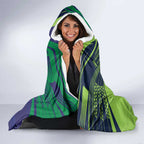 Custom Warriors-Raiders Hooded Blanket Together Sporty Style
