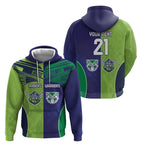 Custom Warriors-Raiders Hoodie Together Sporty Style