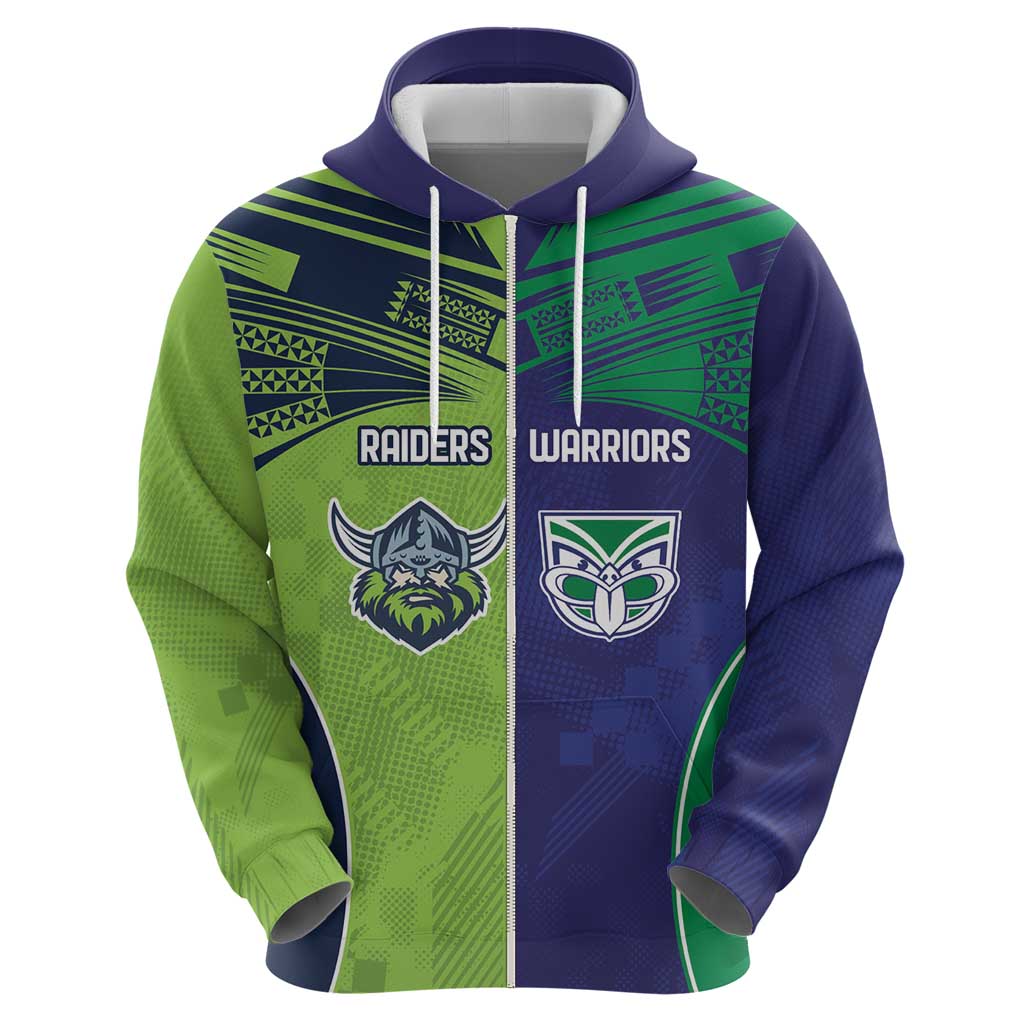 Custom Warriors-Raiders Hoodie Together Sporty Style