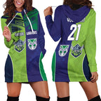 Custom Warriors-Raiders Hoodie Dress Together Sporty Style