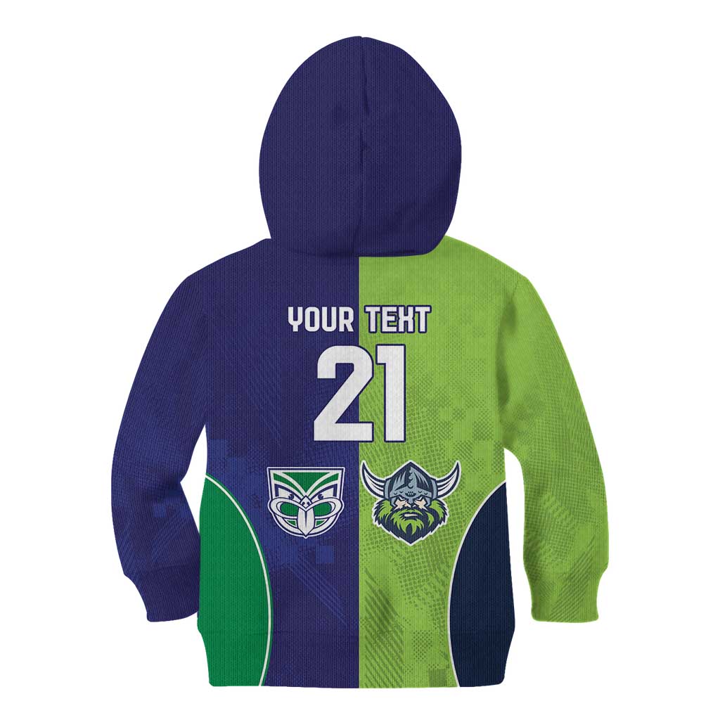 Custom Warriors-Raiders Kid Hoodie Together Sporty Style