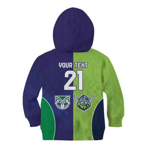 Custom Warriors-Raiders Kid Hoodie Together Sporty Style