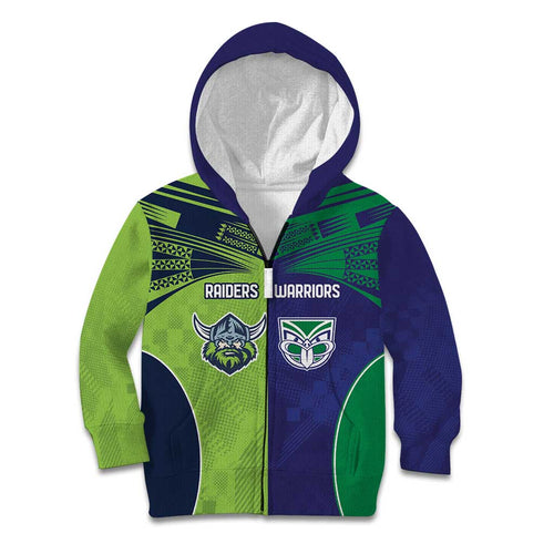 Custom Warriors-Raiders Kid Hoodie Together Sporty Style