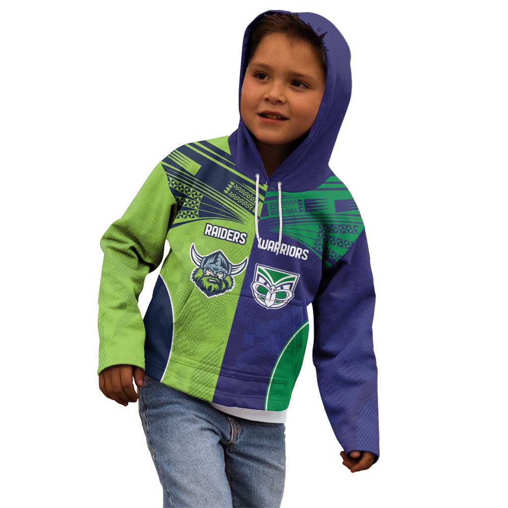 Custom Warriors-Raiders Kid Hoodie Together Sporty Style