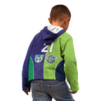 Custom Warriors-Raiders Kid Hoodie Together Sporty Style