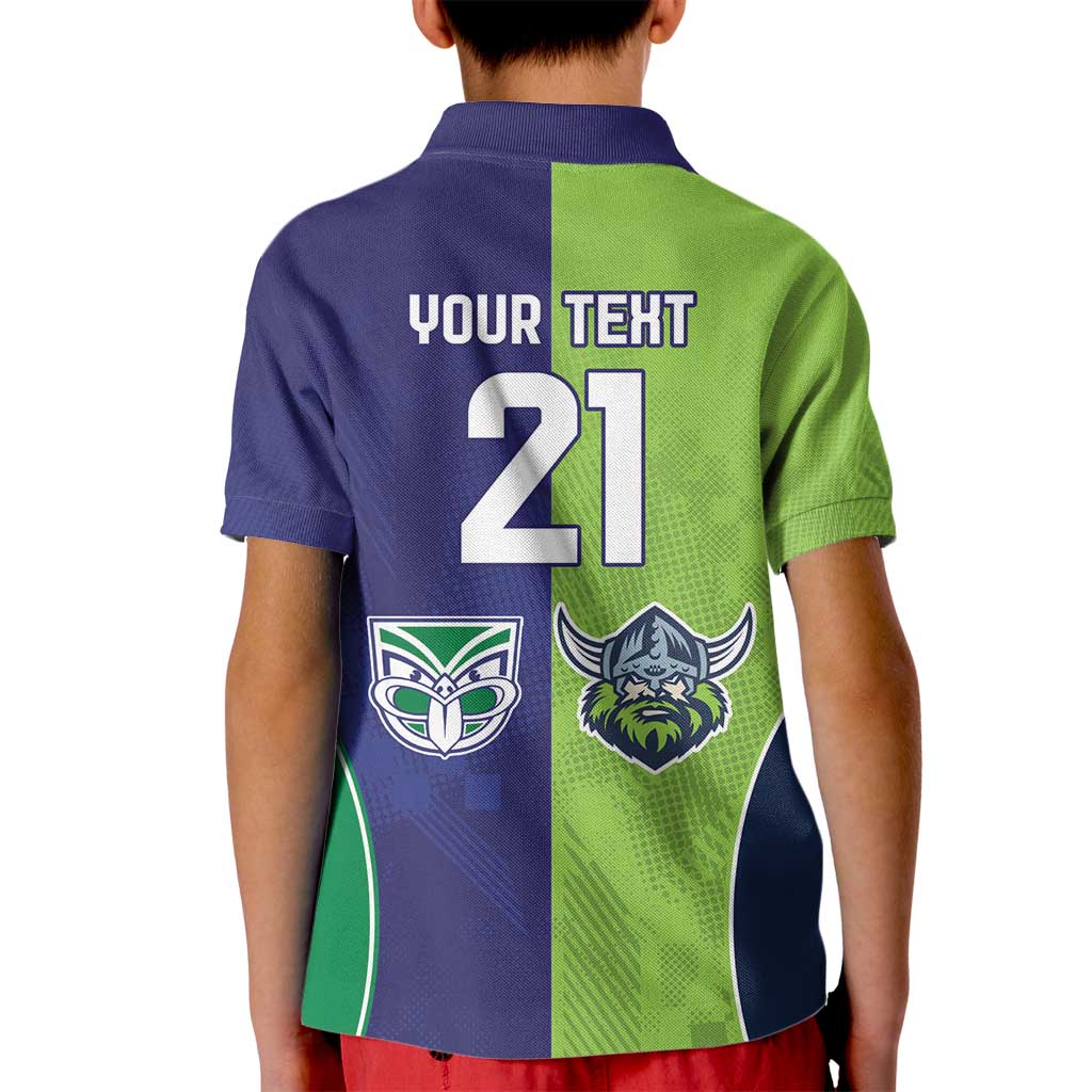 Custom Warriors-Raiders Kid Polo Shirt Together Sporty Style