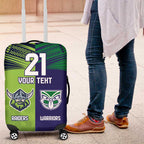 Custom Warriors-Raiders Luggage Cover Together Sporty Style