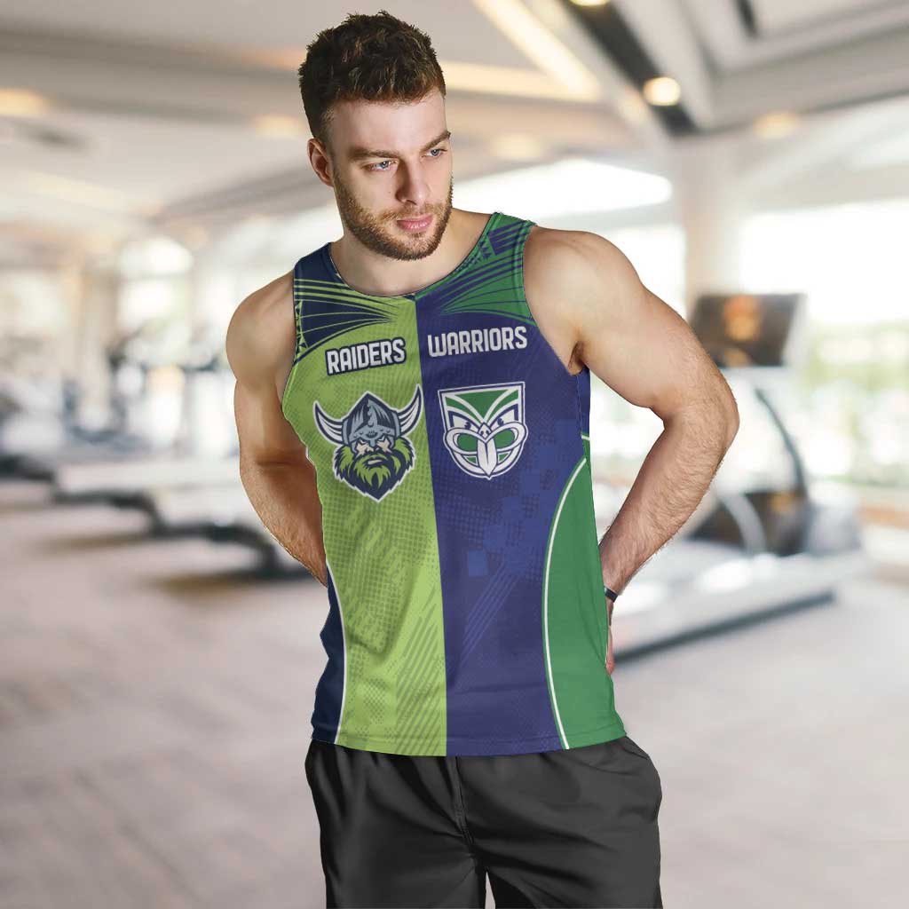 Custom Warriors-Raiders Men Tank Top Together Sporty Style