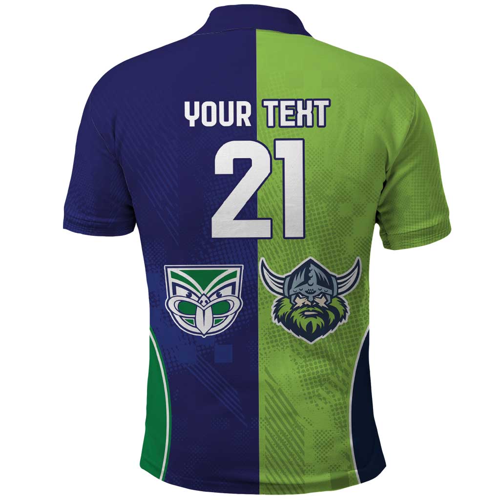 Custom Warriors-Raiders Polo Shirt Together Sporty Style