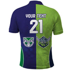 Custom Warriors-Raiders Polo Shirt Together Sporty Style