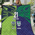 Custom Warriors-Raiders Quilt Together Sporty Style