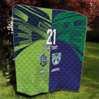 Custom Warriors-Raiders Quilt Together Sporty Style