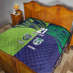 Custom Warriors-Raiders Quilt Together Sporty Style