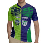 Custom Warriors-Raiders Rugby Jersey Together Sporty Style