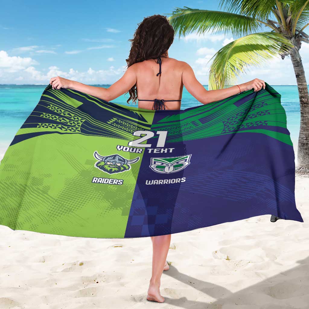 Custom Warriors-Raiders Sarong Together Sporty Style