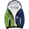Custom Warriors-Raiders Sherpa Hoodie Together Sporty Style