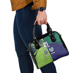 Custom Warriors-Raiders Shoulder Handbag Together Sporty Style