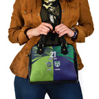 Custom Warriors-Raiders Shoulder Handbag Together Sporty Style
