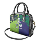 Custom Warriors-Raiders Shoulder Handbag Together Sporty Style