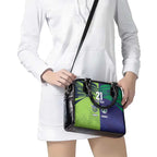 Custom Warriors-Raiders Shoulder Handbag Together Sporty Style
