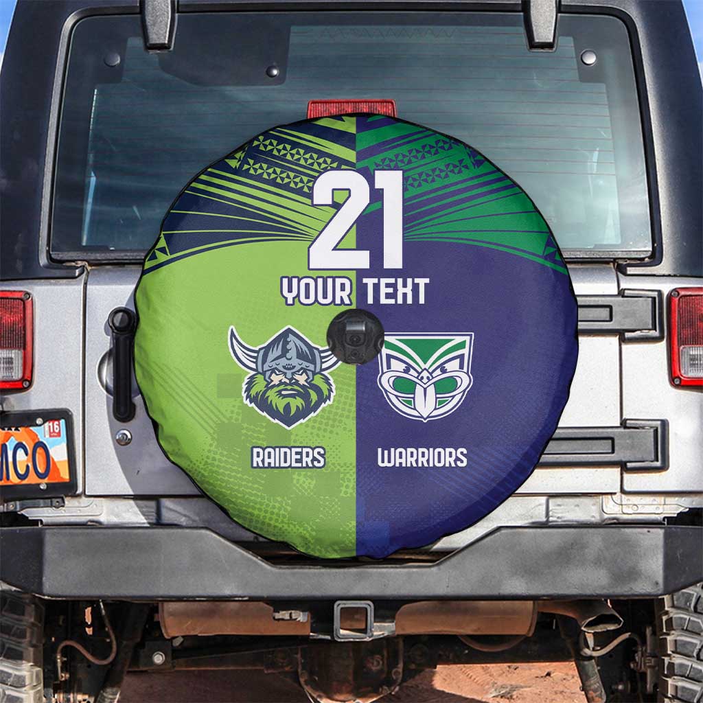 Custom Warriors-Raiders Spare Tire Cover Together Sporty Style