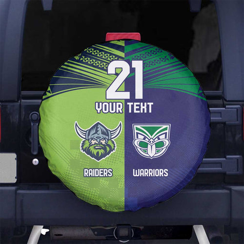 Custom Warriors-Raiders Spare Tire Cover Together Sporty Style