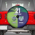 Custom Warriors-Raiders Spare Tire Cover Together Sporty Style