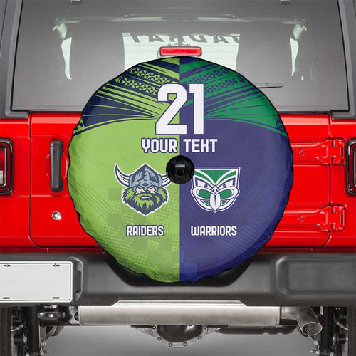 Custom Warriors-Raiders Spare Tire Cover Together Sporty Style