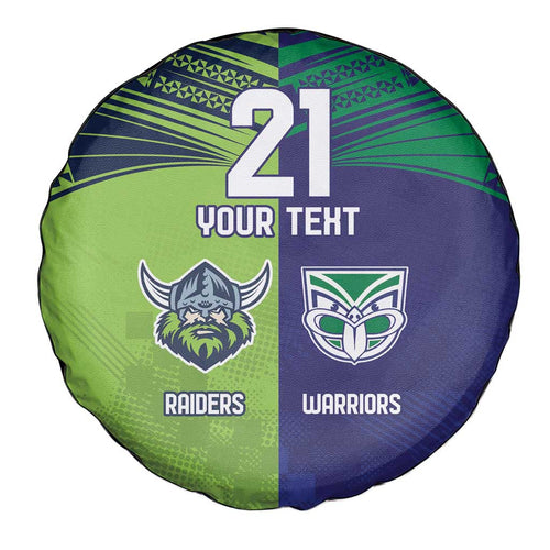 Custom Warriors-Raiders Spare Tire Cover Together Sporty Style
