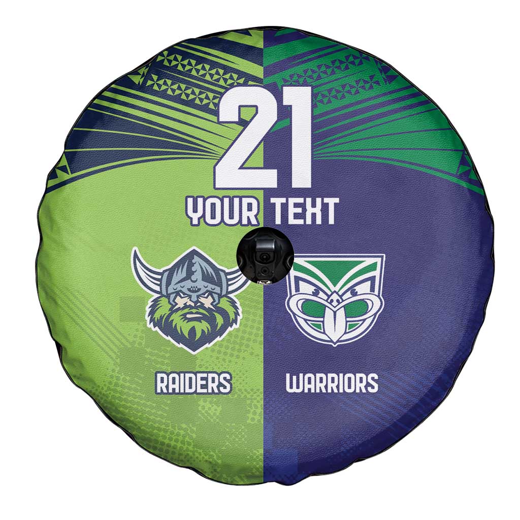Custom Warriors-Raiders Spare Tire Cover Together Sporty Style